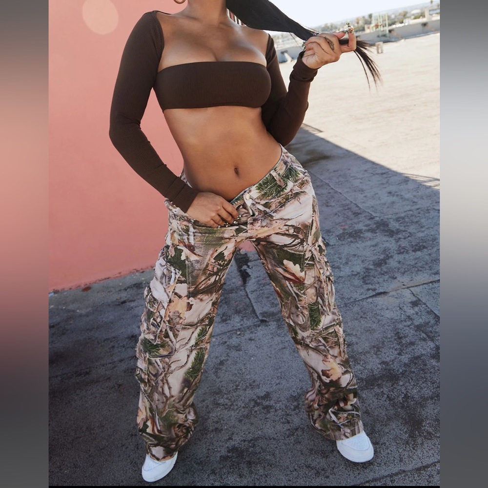Camo Cargo Jean